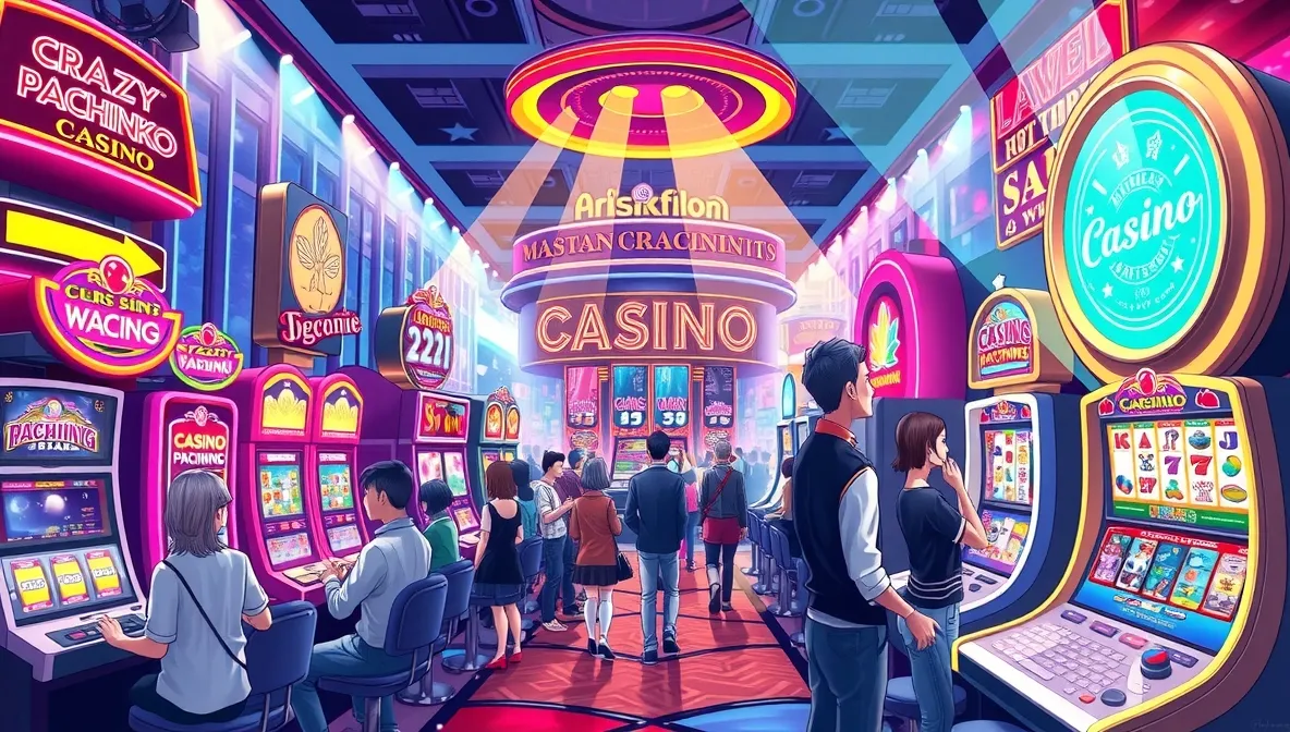 Available casinos for playing Crazy Pachinko